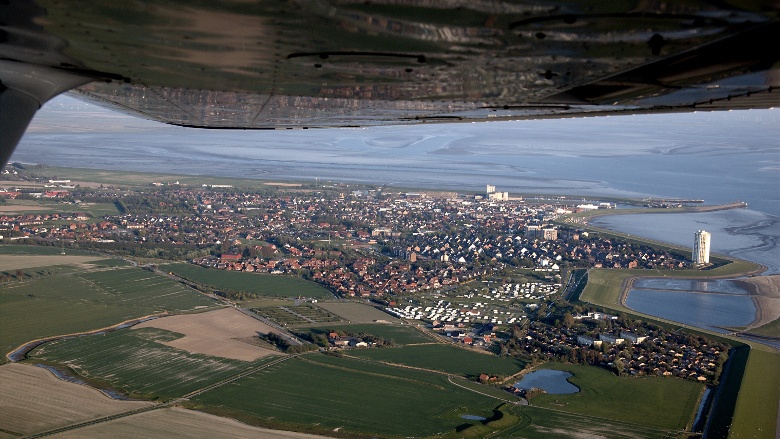 Luftbild Büsum