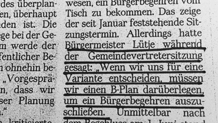 DLZ Freitag, 17 Juni 2016 - Streit um mögliche Bürgerbegehren -